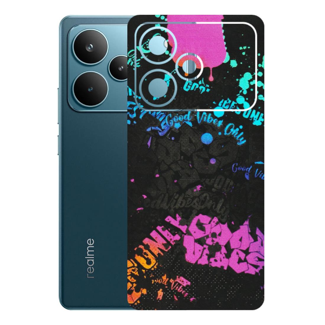 Realme Phone Skins (All Models) - Majestic Black Vibes - Matte Finish (M-62) Realme P4 Pro 5G