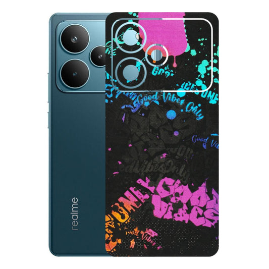 Realme Phone Skins (All Models) - Majestic Black Vibes - Matte Finish (M-62) Realme P4 Pro 5G
