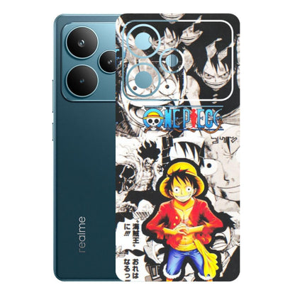 Realme Phone Skins (All Models) - One Piece B&W - Matte Finish (M-63) Realme P4 Pro 5G