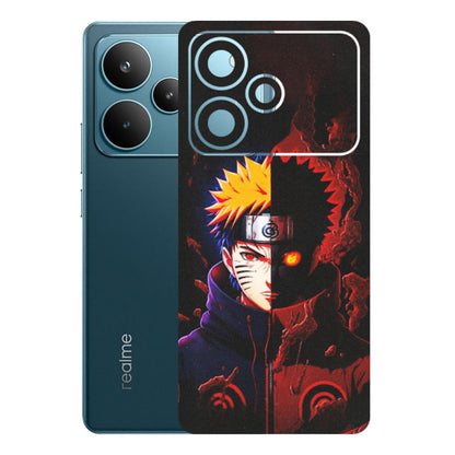 Realme Phone Skins (All Models) - Naruto X Evil - Matte Finish (M-70) Realme P4 Pro 5G