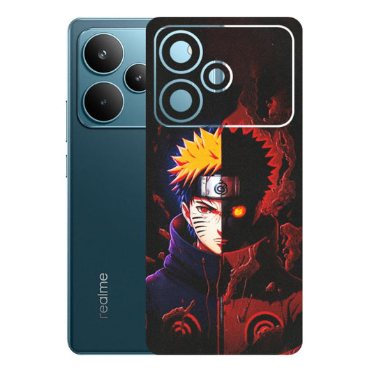 Realme Phone Skins (All Models) - Naruto X Evil - Matte Finish (M-70) Realme P4 Pro 5G