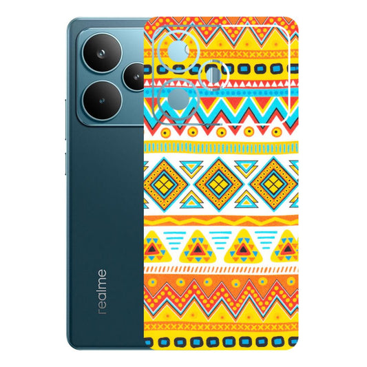 Realme Phone Skins (All Models) - Mexican Abstract - Matte Finish (M-71) Realme P4 Pro 5G