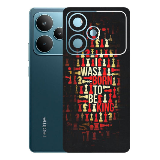 Realme Phone Skins (All Models) - Born To Be King - Matte Finish (M-73) Realme P4 Pro 5G