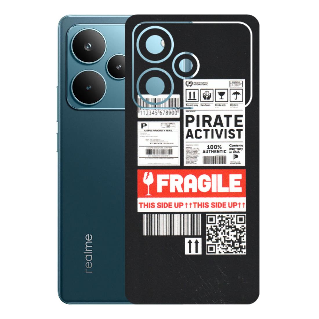Realme Phone Skins (All Models) - Handle With Care - Matte Finish (M-99) Realme P4 Pro 5G