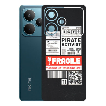 Realme Phone Skins (All Models) - Handle With Care - Matte Finish (M-99) Realme P4 Pro 5G