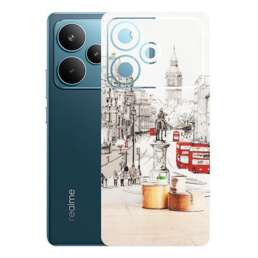 Realme Phone Skins (All Models) - London Street - Transparent Finish (T-02) Realme P4 Pro 5G