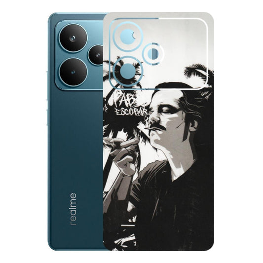 Realme Phone Skins (All Models) - Pab Escobar - Transparent Finish (T-05) Realme P4 Pro 5G