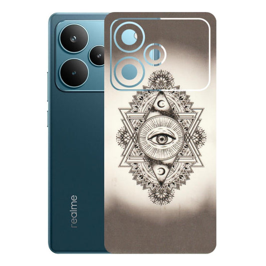 Realme Phone Skins (All Models) - Illuminati Great Eye - Transparent Finish (T-14) Realme P4 Pro 5G
