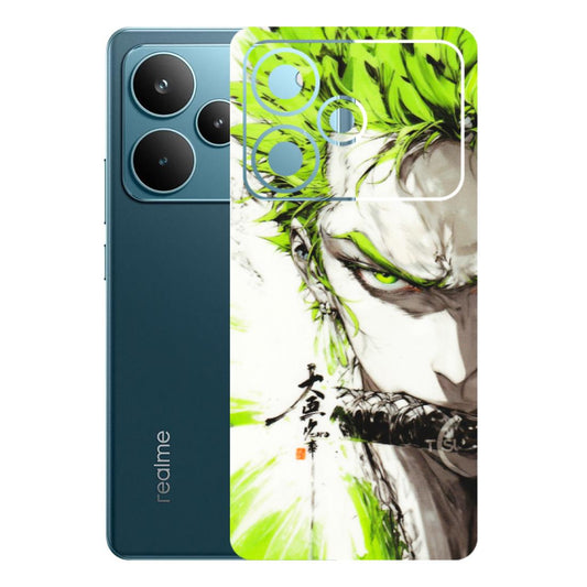 Realme Phone Skins (All Models) - Roro Taku Anime - Transparent Finish (T-18) Realme P4 Pro 5G