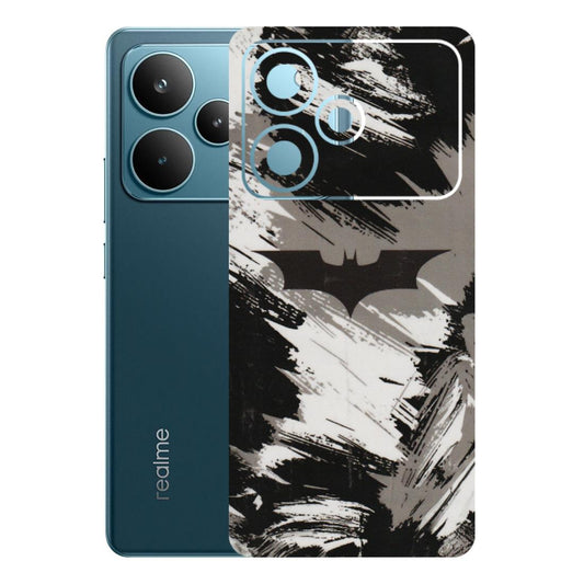 Realme Phone Skins (All Models) - Batman Fleece DC - Transparent Finish (T-19) Realme P4 Pro 5G