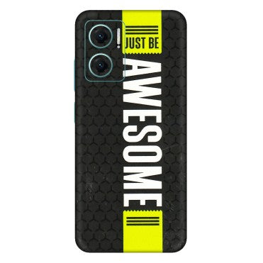 Xiaomi Redmi Phone Skins (All Models) - Just Be Awesome - 3D Embossed Finish (L-101) Mi 10 5G