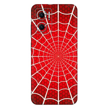 Xiaomi Redmi Phone Skins (All Models) - Classic Spidey Web - 3D Embossed Finish (L-115) Mi 10 5G