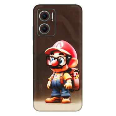Xiaomi Redmi Phone Skins (All Models) - Little Mario - 3D Embossed Finish (L-119) Mi 10 5G