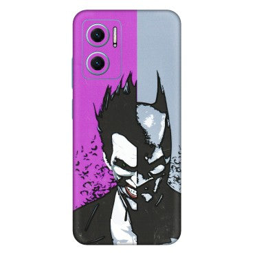 Xiaomi Redmi Phone Skins (All Models) - Batman & Joker - 3D Embossed Finish (L-143) Mi 10 5G