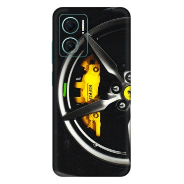 Xiaomi Redmi Phone Skins (All Models) - Ferrari Wheel Alloy - 3D Embossed Finish (L-173) Mi 10 5G