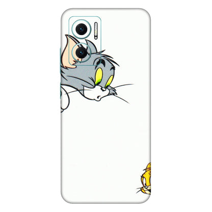 Xiaomi Redmi Phone Skins (All Models) - Cute Tom And Jerry - 3D Embossed Finish (L-220) Mi 10 5G