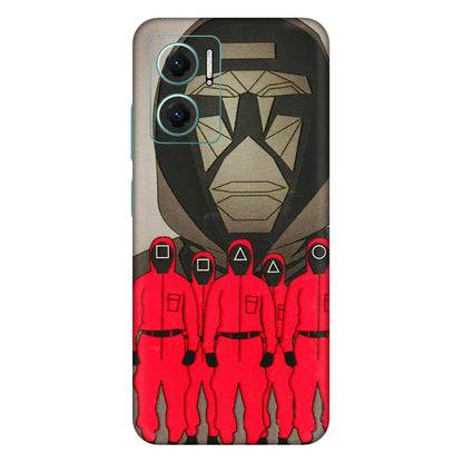 Xiaomi Redmi Phone Skins (All Models) - Squid Game Hero - 3D Embossed Finish (L-245) Mi 10 5G