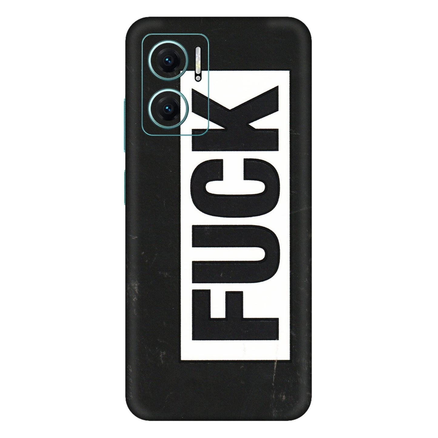 Xiaomi Redmi Phone Skins (All Models) - The F Word - 3D Embossed Finish (L-255) Mi 10 5G