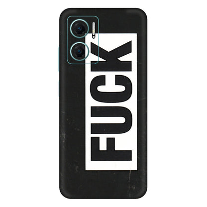 Xiaomi Redmi Phone Skins (All Models) - The F Word - 3D Embossed Finish (L-255) Mi 10 5G