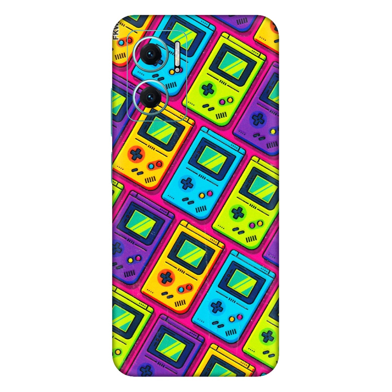 Xiaomi Redmi Phone Skins (All Models) - Gameboy Colourful - 3D Embossed Finish (L-266) Mi 10 5G
