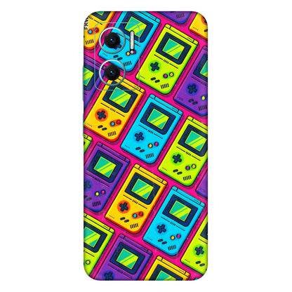 Xiaomi Redmi Phone Skins (All Models) - Gameboy Colourful - 3D Embossed Finish (L-266) Mi 10 5G