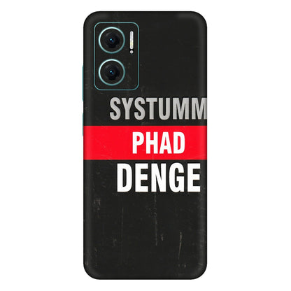 Xiaomi Redmi Phone Skins (All Models) - Systumm Phad Denge - 3D Embossed Finish (L-278) Mi 10 5G
