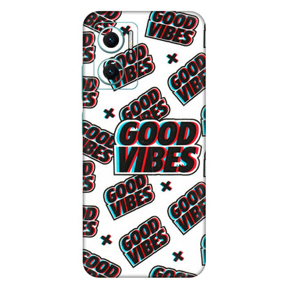 Xiaomi Redmi Phone Skins (All Models) - Good Vibes - 3D Embossed Finish (L-282) Mi 10 5G