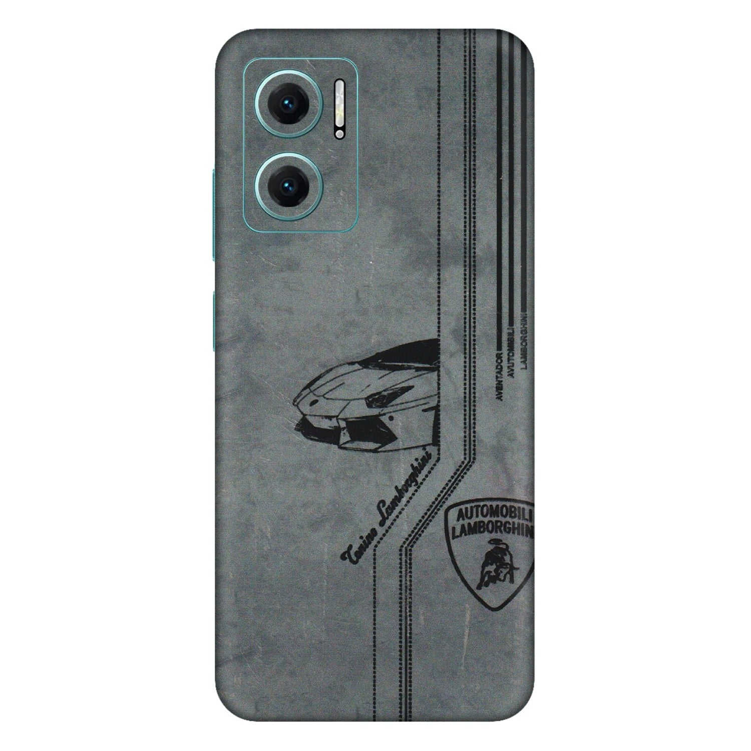 Xiaomi Redmi Phone Skins (All Models) - New Lamborgini Aventador - 3D Embossed Finish (L-321) Mi 10 5G