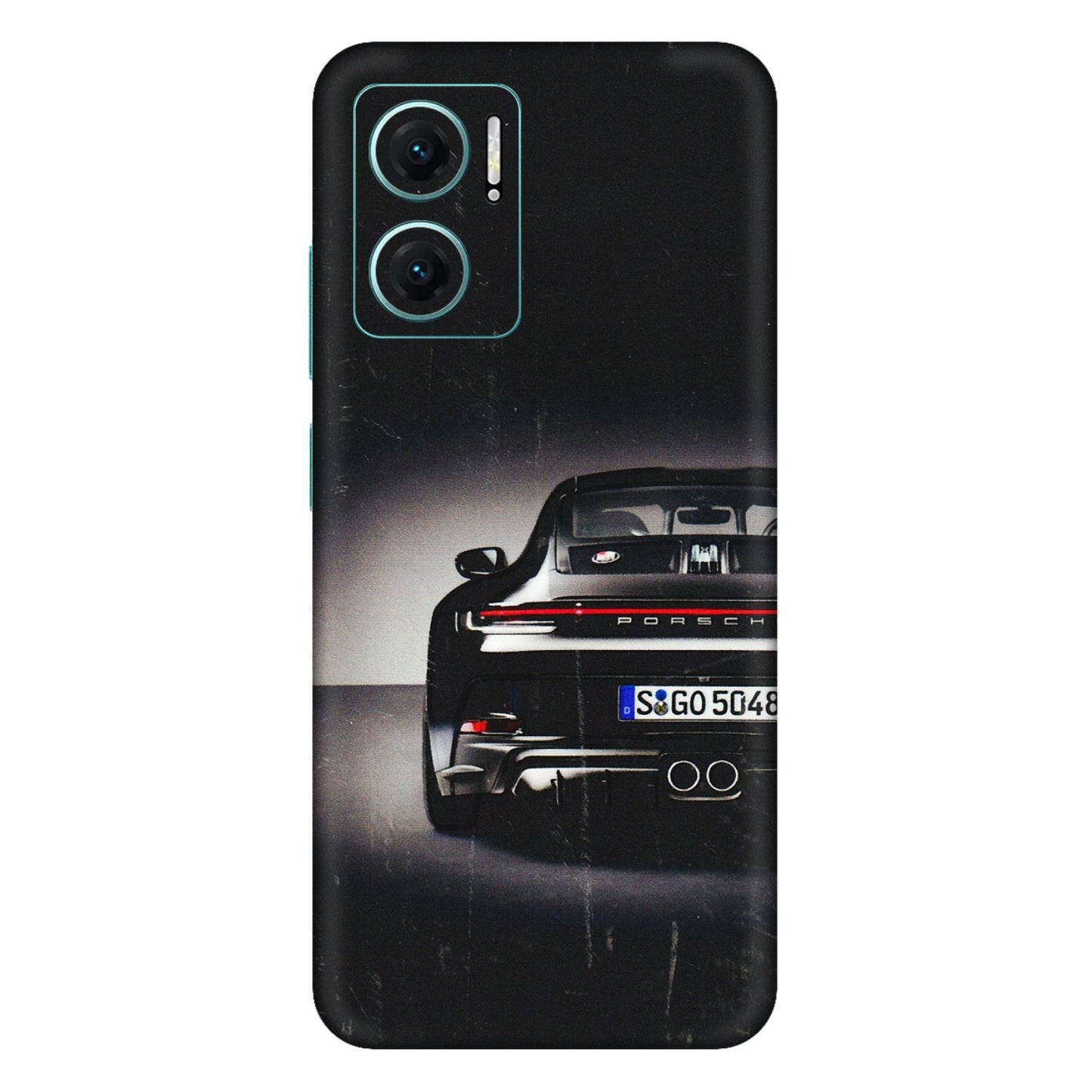 Xiaomi Redmi Phone Skins (All Models) - New Black Porsche GT3 - 3D Embossed Finish (L-327) Mi 10 5G
