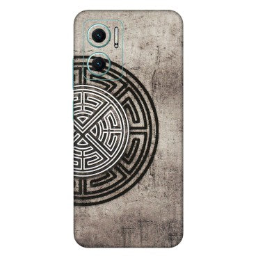 Xiaomi Redmi Phone Skins (All Models) - Mysterious Circular Design - 3D Embossed Finish (L-63) Mi 10 5G