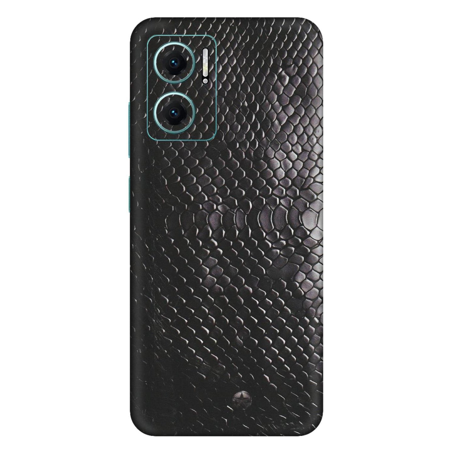 Xiaomi Redmi Phone Skins (All Models) - Black Snack Leather - Matte Finish (M-147) Mi 10 5G