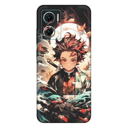 Xiaomi Redmi Phone Skins (All Models) - Tanjiro Demon Slayer Anime - Matte Finish (M-158) Mi 10 5G