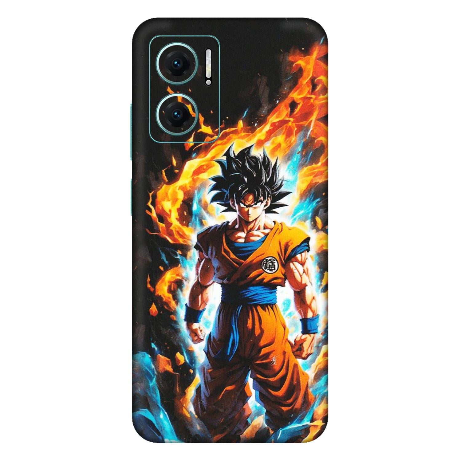Xiaomi Redmi Phone Skins (All Models) - Goku Transformation Anime - Matte Finish (M-159) Mi 10 5G