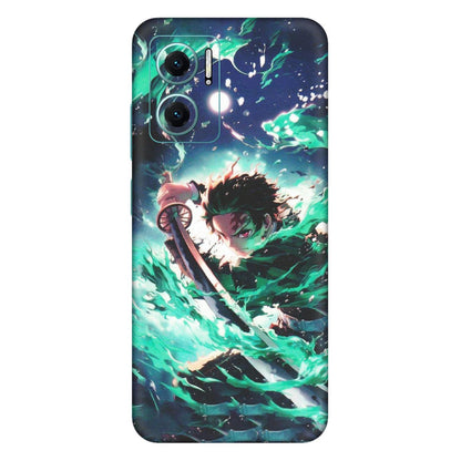 Xiaomi Redmi Phone Skins (All Models) - Sword Fighter Anime - Matte Finish (M-29) Mi 10 5G