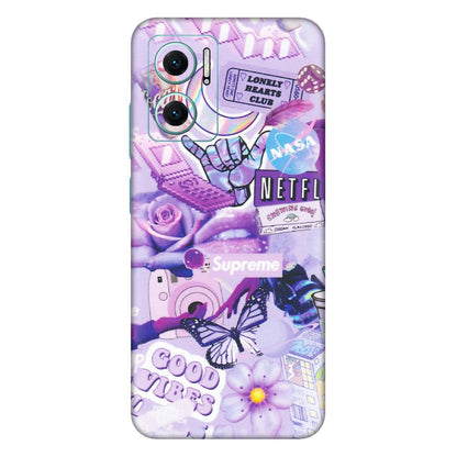 Xiaomi Redmi Phone Skins (All Models) - Supreme Purple Magic - Matte Finish (M-88) Mi 10 5G