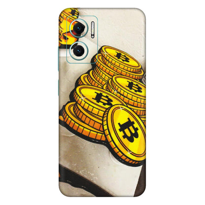 Xiaomi Redmi Phone Skins (All Models) - Billionaire Bitcoin Collection - Matte Finish (M-92) Mi 10 5G