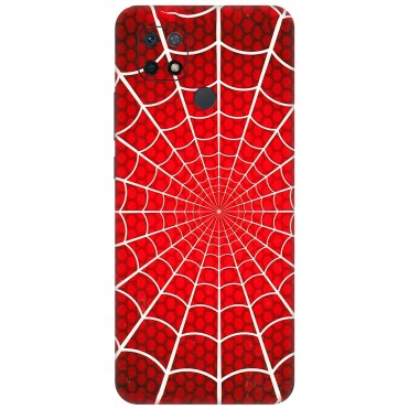 Xiaomi Redmi Phone Skins (All Models) - Classic Spidey Web - 3D Embossed Finish (L-115) Redmi 10