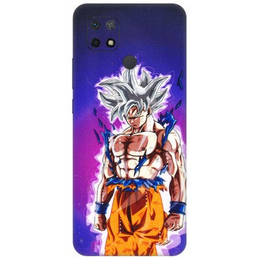 Xiaomi Redmi Phone Skins (All Models) - Goku Purple Anime - 3D Embossed Finish (L-147) Redmi 10