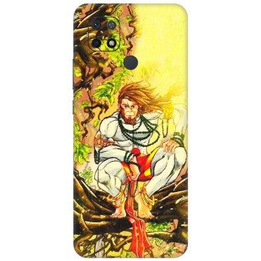 Xiaomi Redmi Phone Skins (All Models) - Lord Hanuman - 3D Embossed Finish (L-152) Redmi 10