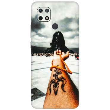 Xiaomi Redmi Phone Skins (All Models) - Jai Adiyogi Mahakaal - 3D Embossed Finish (L-164) Redmi 10