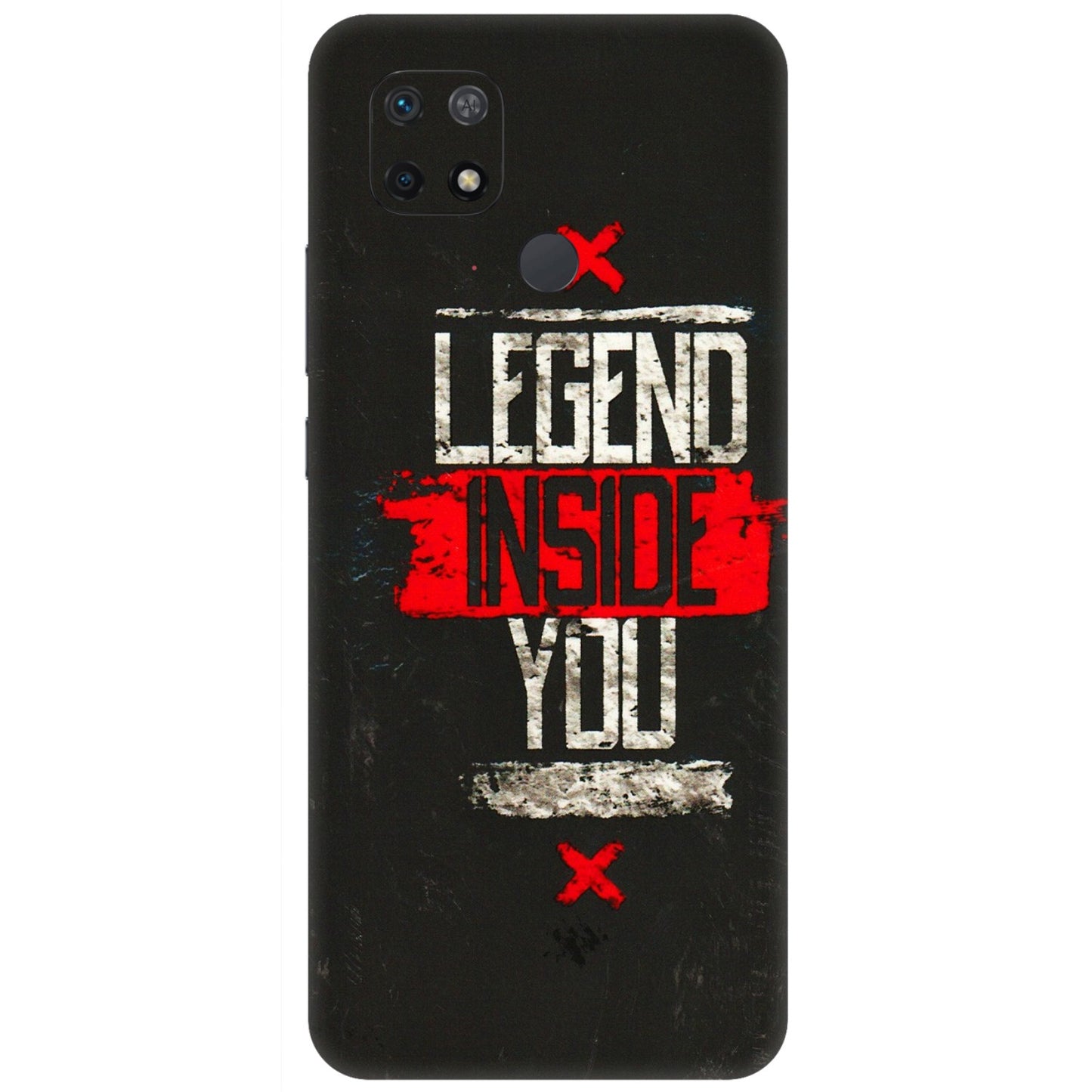 Xiaomi Redmi Phone Skins (All Models) - Legend Inside You - 3D Embossed Finish (L-186) Redmi 10