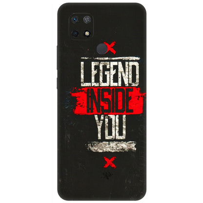 Xiaomi Redmi Phone Skins (All Models) - Legend Inside You - 3D Embossed Finish (L-186) Redmi 10