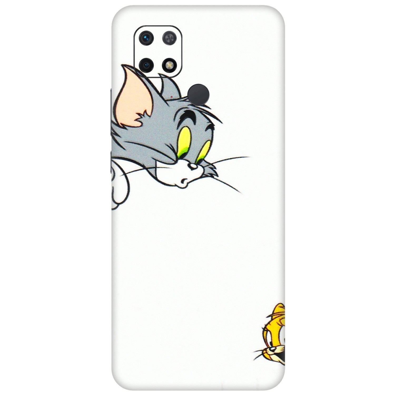 Xiaomi Redmi Phone Skins (All Models) - Cute Tom And Jerry - 3D Embossed Finish (L-220) Redmi 10