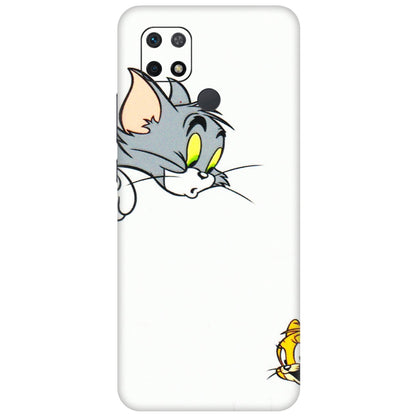 Xiaomi Redmi Phone Skins (All Models) - Cute Tom And Jerry - 3D Embossed Finish (L-220) Redmi 10