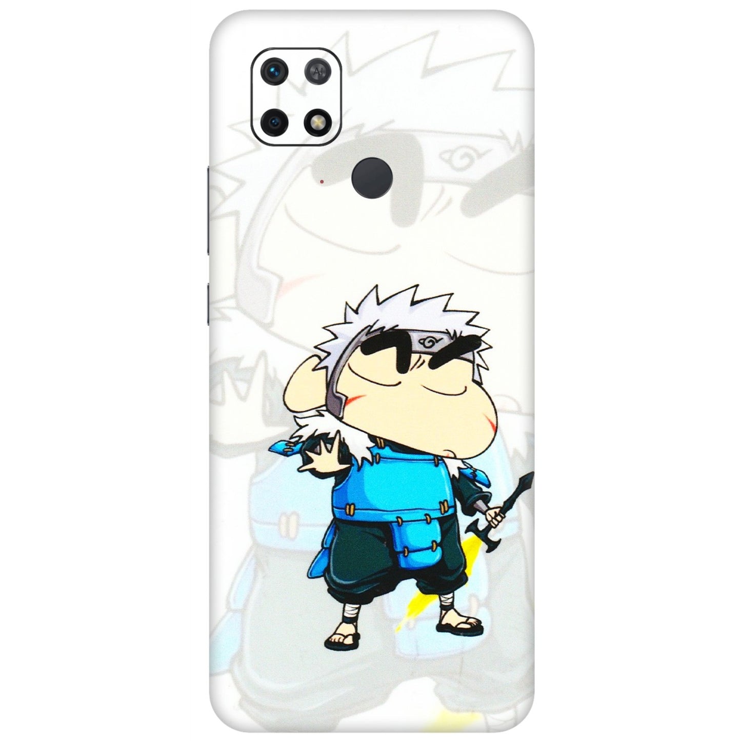 Xiaomi Redmi Phone Skins (All Models) - Angry Young Shinchan - 3D Embossed Finish (L-226) Redmi 10