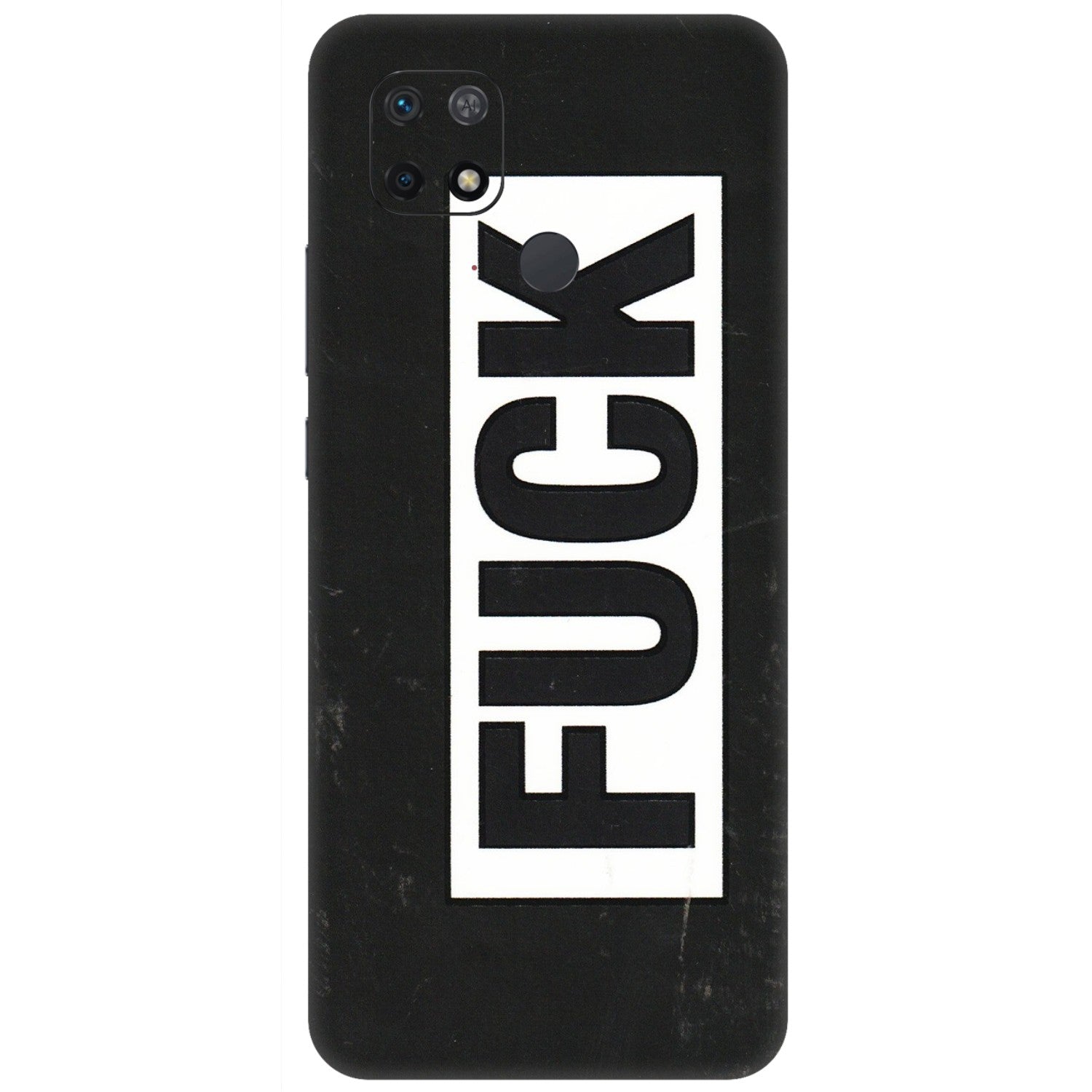 Xiaomi Redmi Phone Skins (All Models) - The F Word - 3D Embossed Finish (L-255) Redmi 10