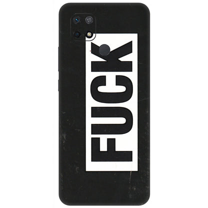 Xiaomi Redmi Phone Skins (All Models) - The F Word - 3D Embossed Finish (L-255) Redmi 10