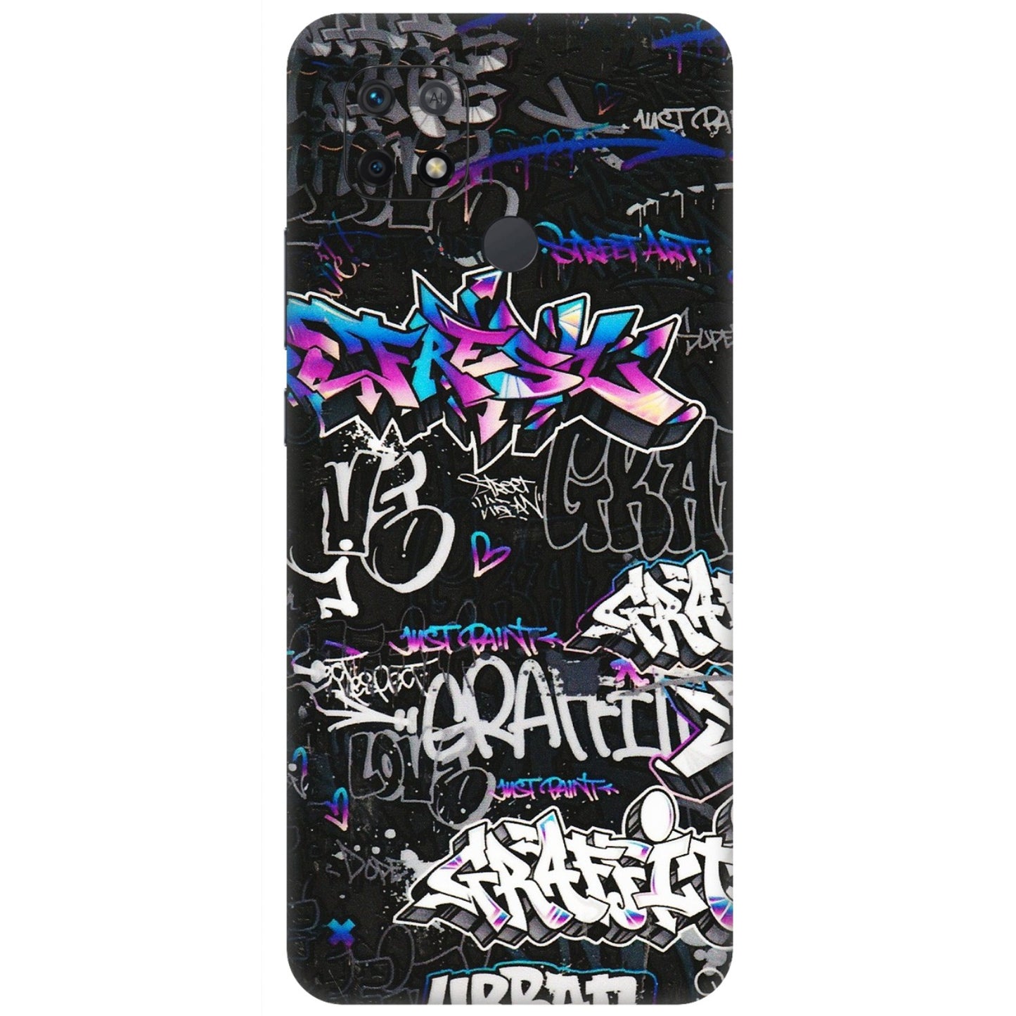 Xiaomi Redmi Phone Skins (All Models) - Graffiti Killer - 3D Embossed Finish (L-274) Redmi 10