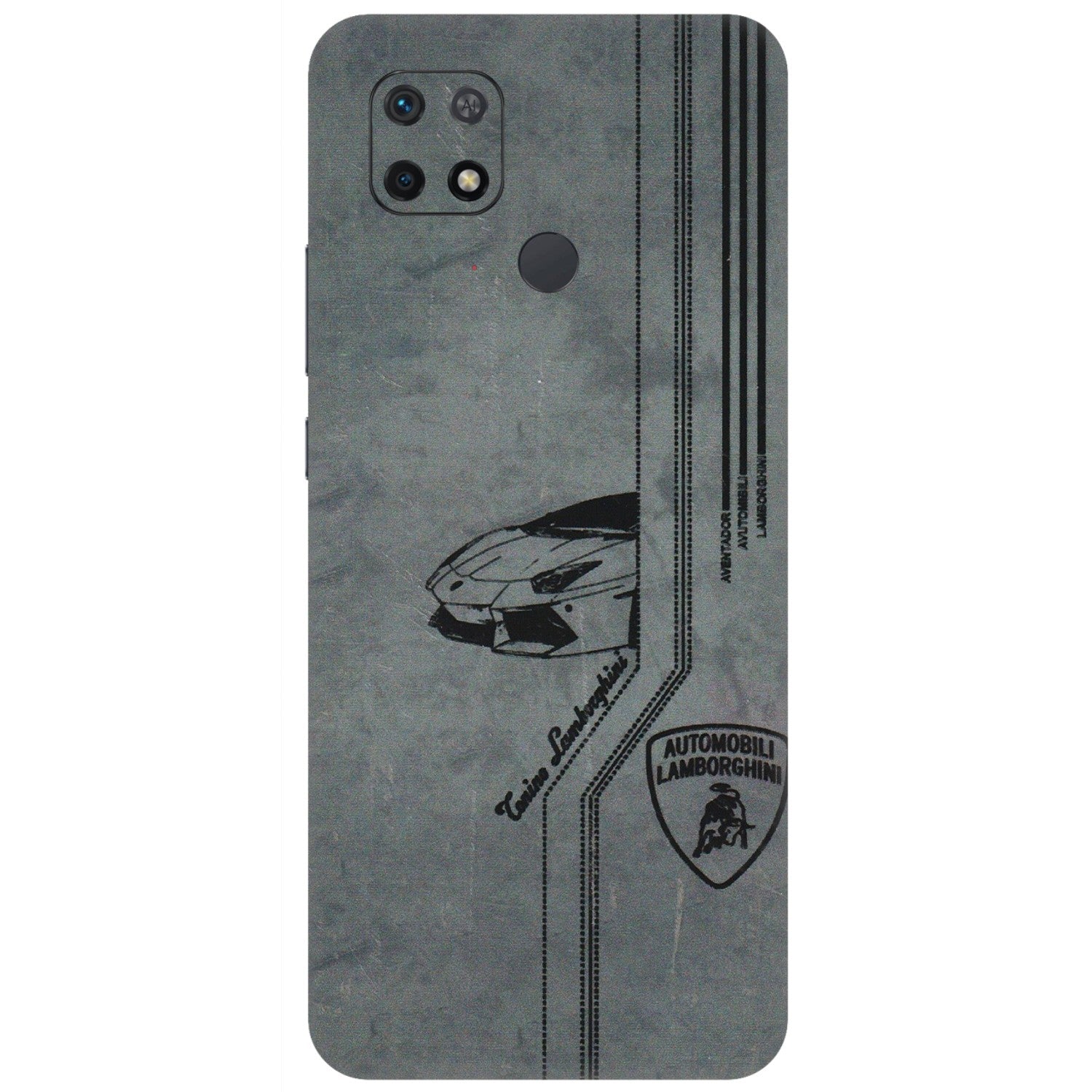 Xiaomi Redmi Phone Skins (All Models) - New Lamborgini Aventador - 3D Embossed Finish (L-321) Redmi 10
