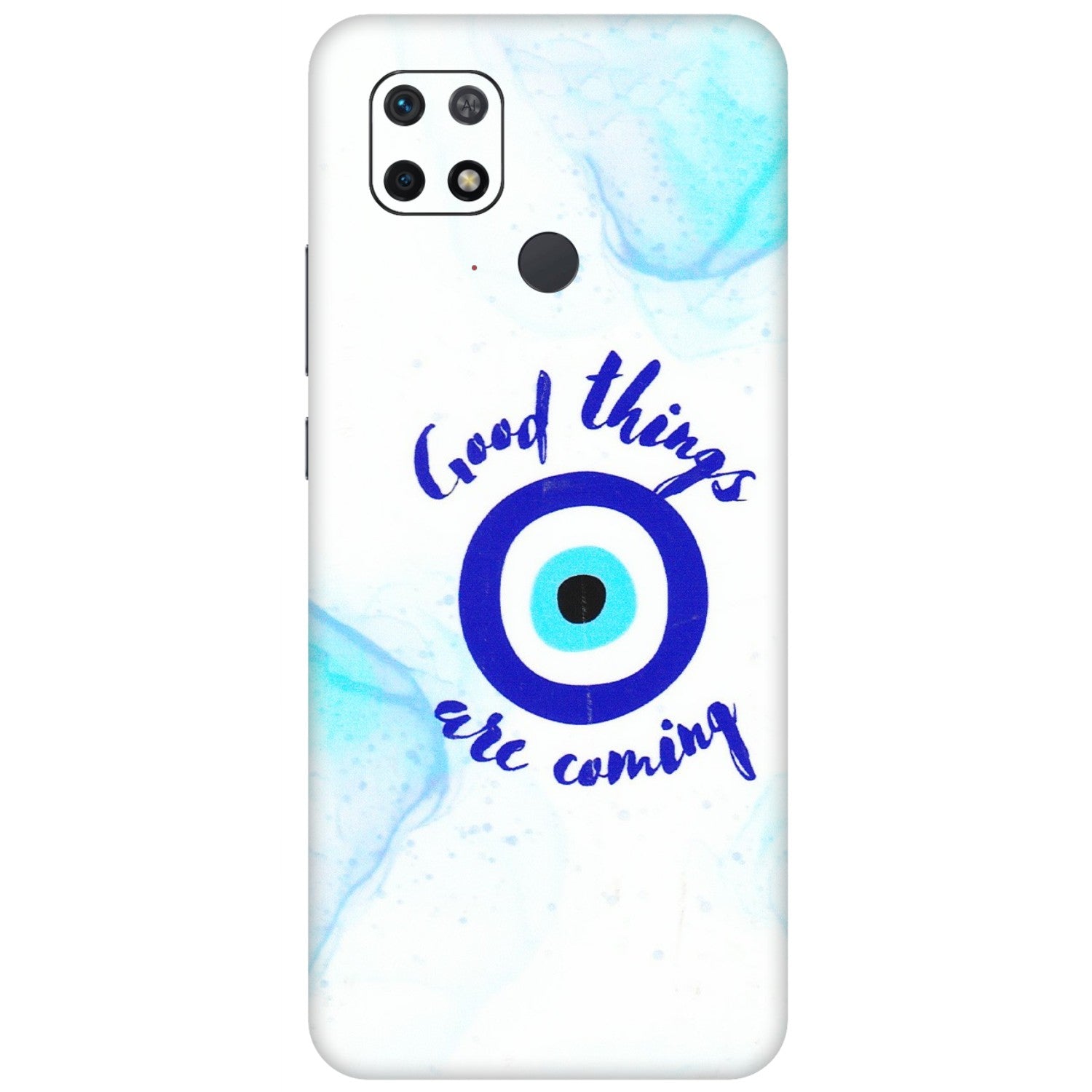Xiaomi Redmi Phone Skins (All Models) - Evil Eye Good Things Are Coming - 3D Embossed Finish (L-322) Redmi 10